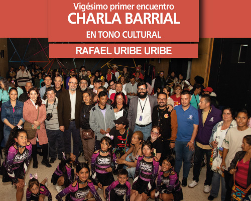 Charla barrial Rafael Uribe Uribe