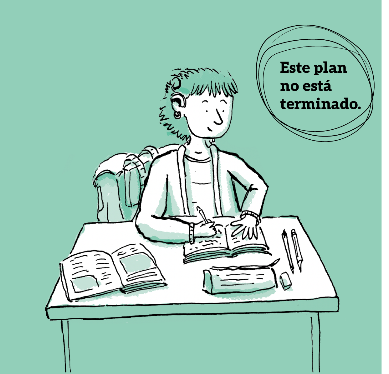 Ilustración ahora te toca a ti