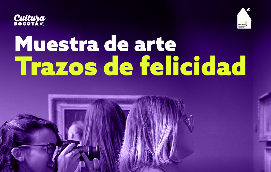 Flyer de Muestra de arte en CEFE CHAPINERO