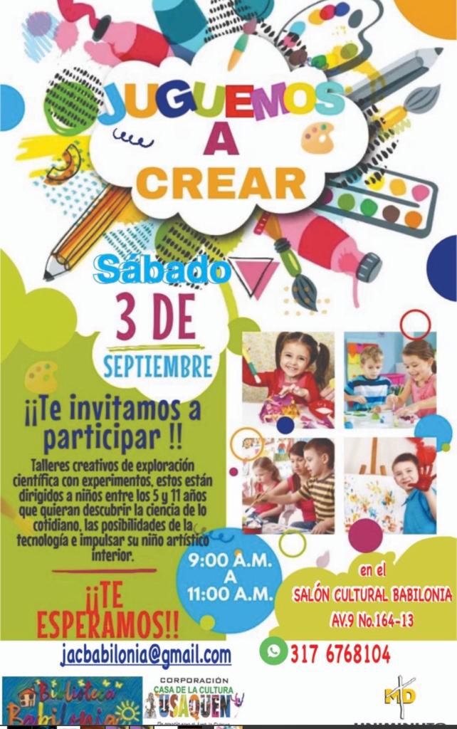 Juguemos a crear
