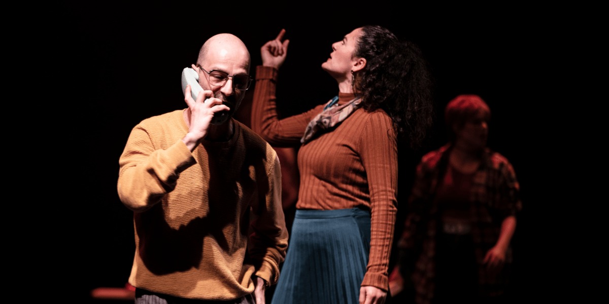 Escena de teatro.