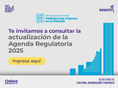 Agenda regulatoria septiembre