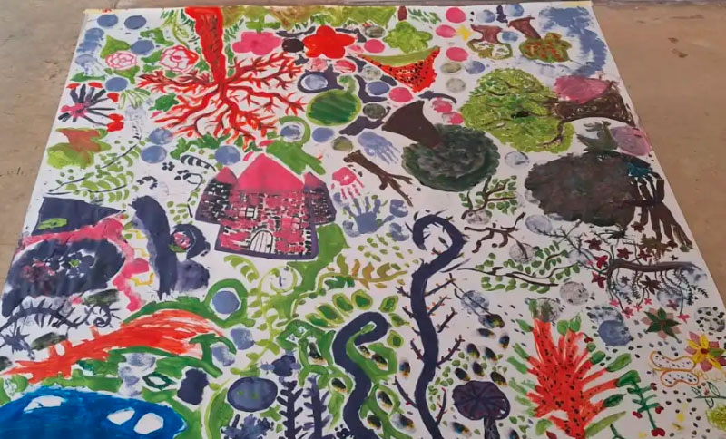 Franja de Artes Plásticas para niñas y niños