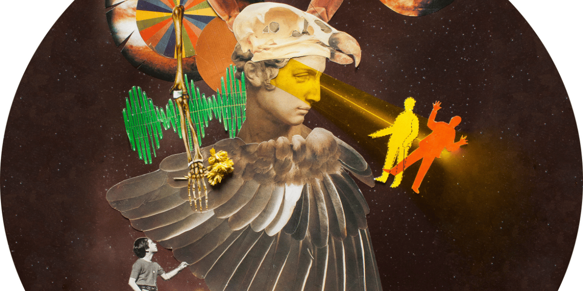 Fotografía de un collage análogo