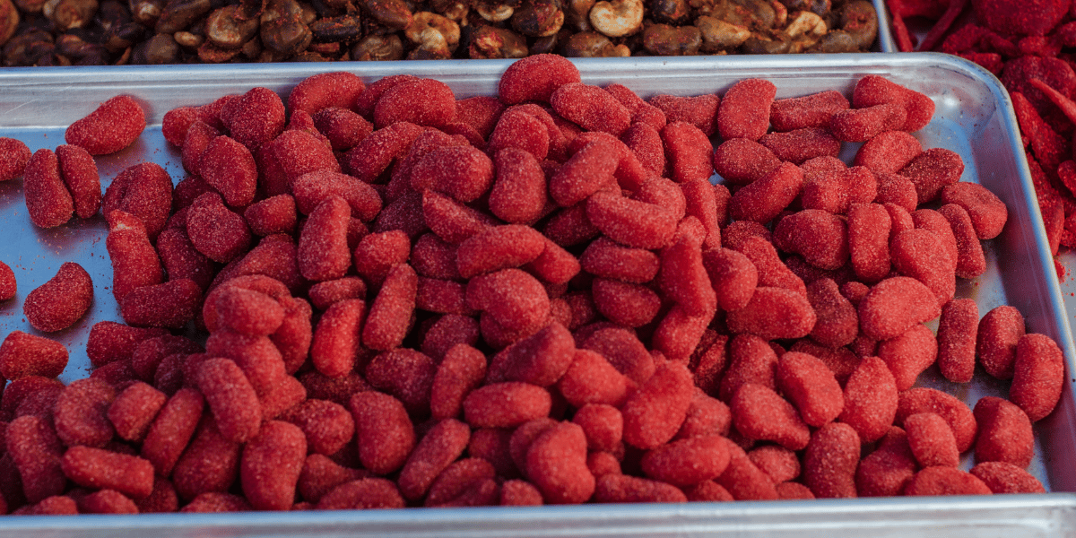 Fotografía de gomitas enchiladas