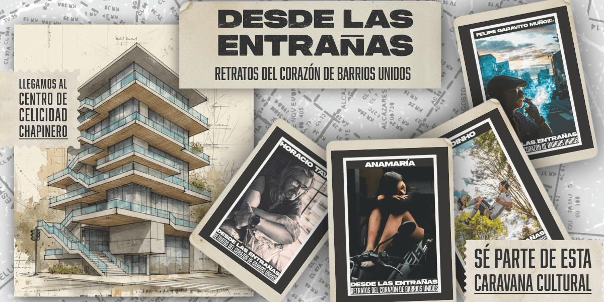 Banner del afiche de la exposición Desde las Entrañas