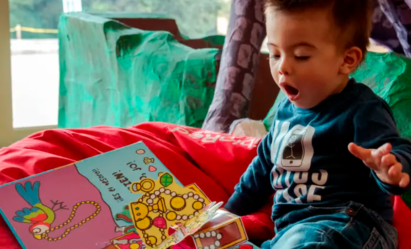 Biblovacaciones para bebés: colores con sabor