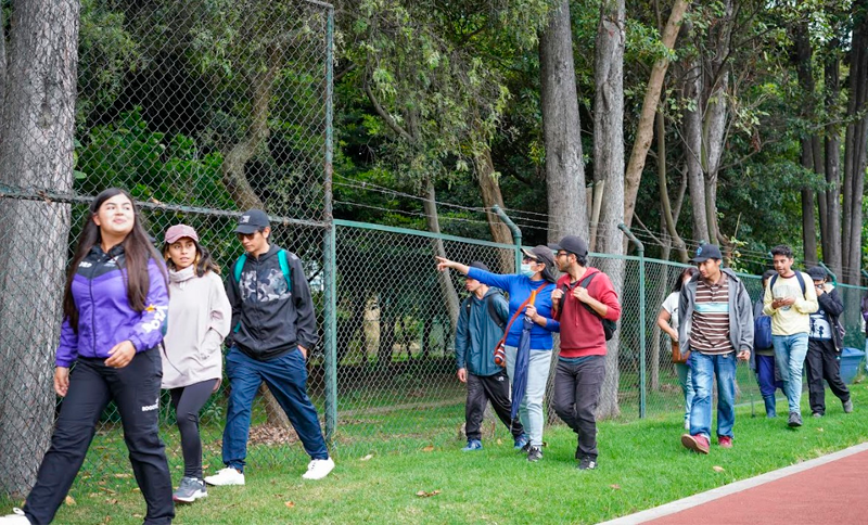Caminata con el IDRD
