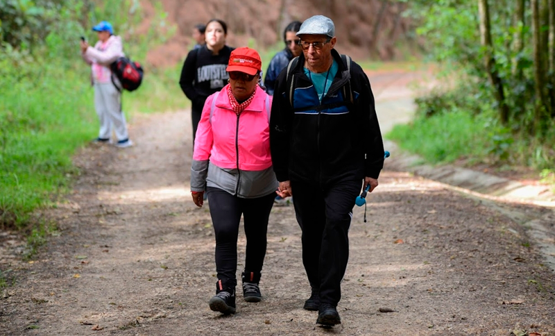 Caminata con el IDRD