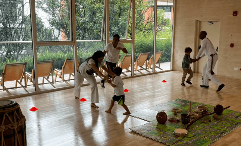 Capoeira para la infancia