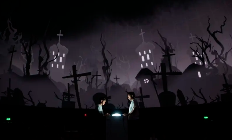 Puesta en Escena Interactiva: La Cápsula: Cuentos colectivos