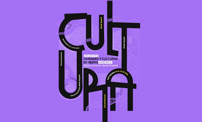 Inauguración Encuentro Ciudades y Culturas en Iberoamérica afiche