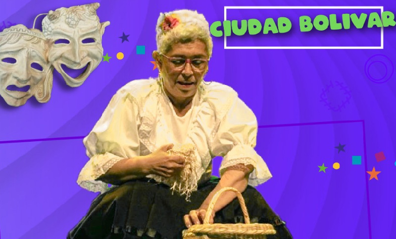 mujer adulta mayor tejiendo