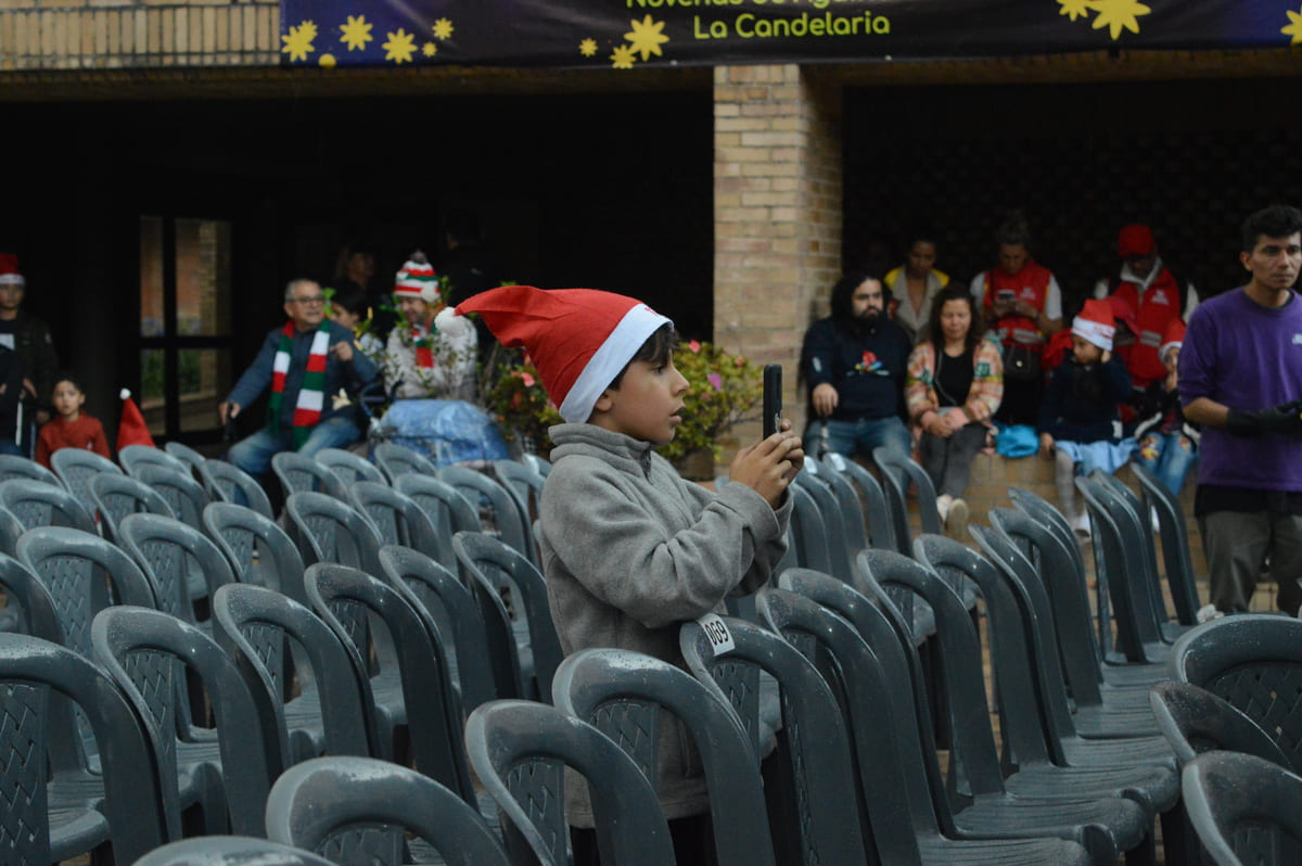 niños en navidad