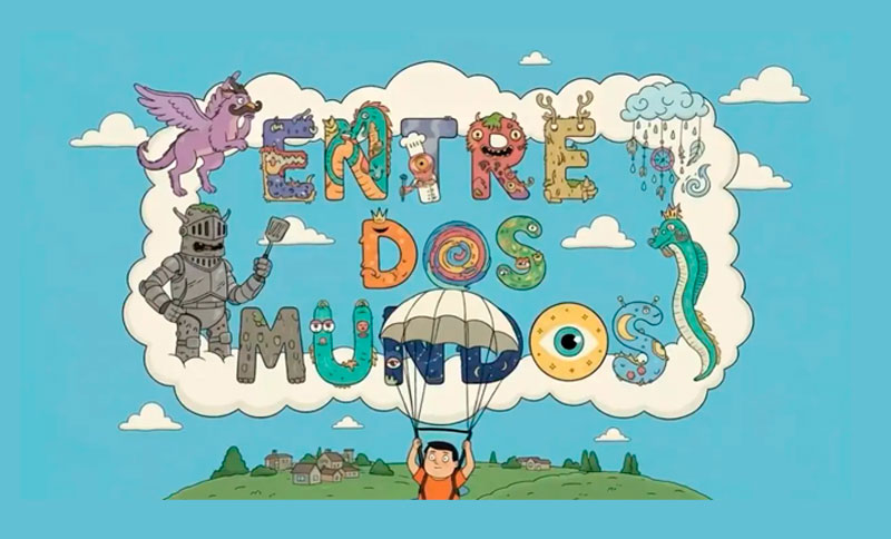 Entre dos mundos , una serie animada sobre imaginación y creatividad infantil