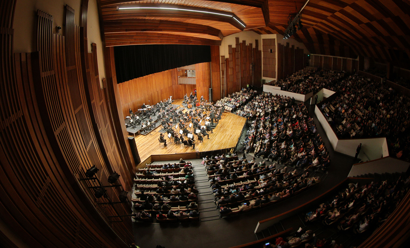 Foto del auditorio León de Greiff