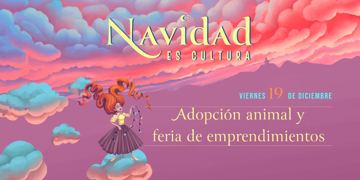 Afiche adopción animal.