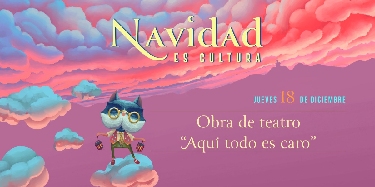 Afiche aquí todo es caro.