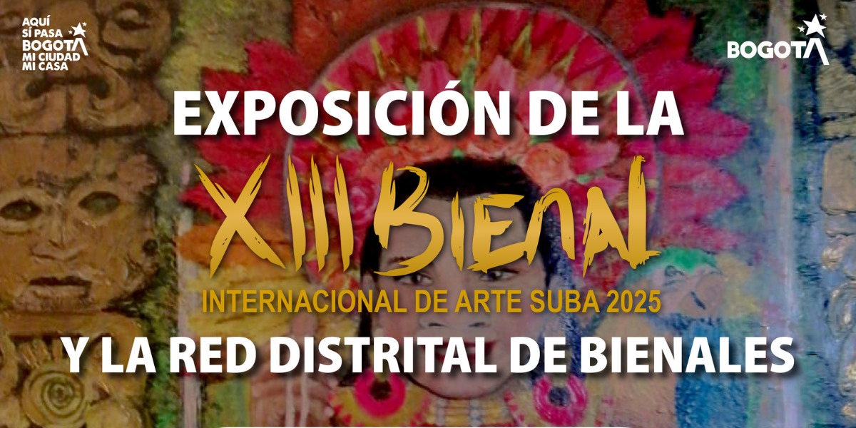 Afiche Bienal de Suba.
