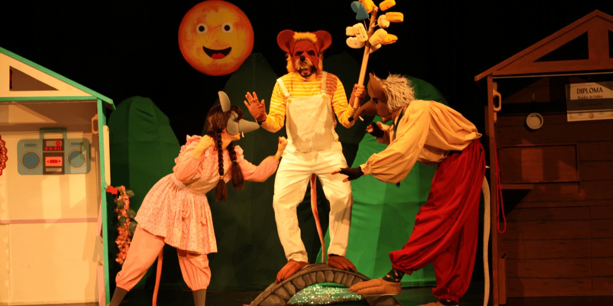 Escena de la obra Cartas de Amor