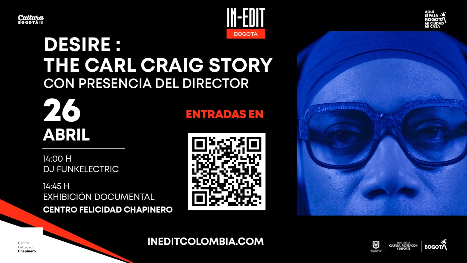 Afiche del documental Desire: The Carl Craig Story 
