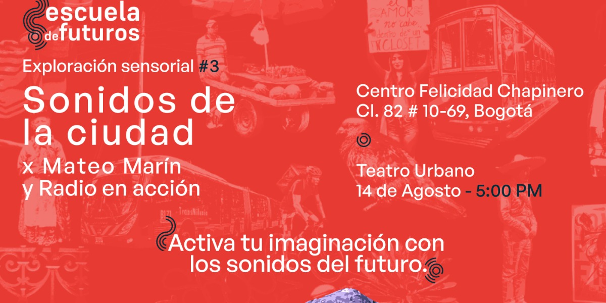 Afiche de Escuela de Futuros.