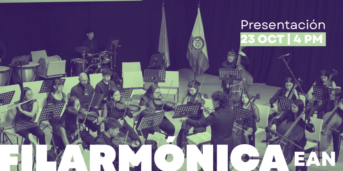 Foto de la filarmónica de la EAN