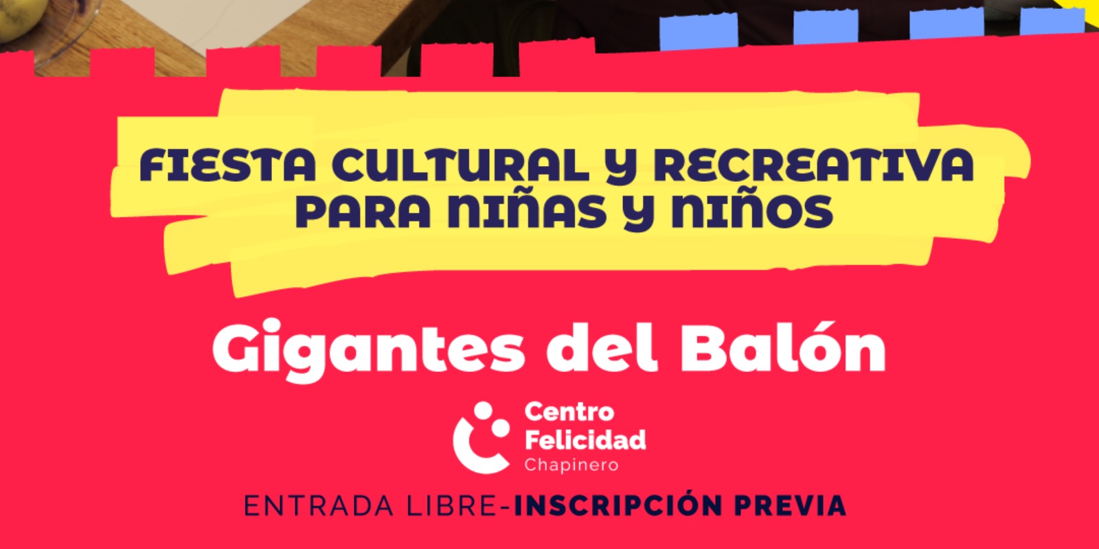 Afiche de gigantes del balón.