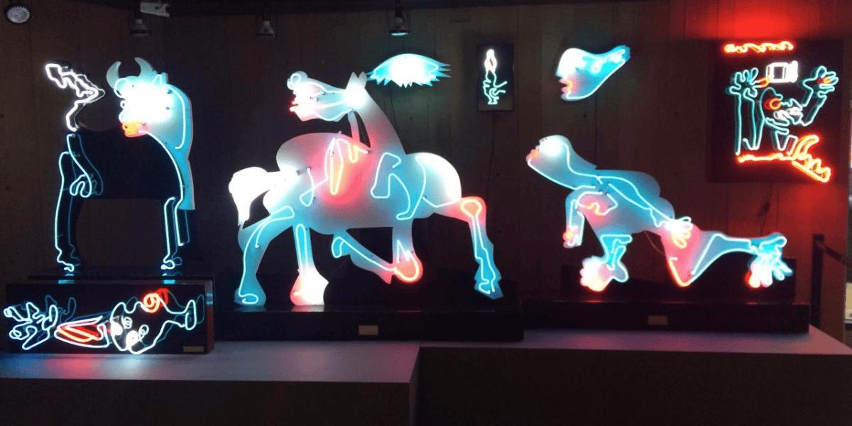 Imagen de la obra A la luz del Guernica.