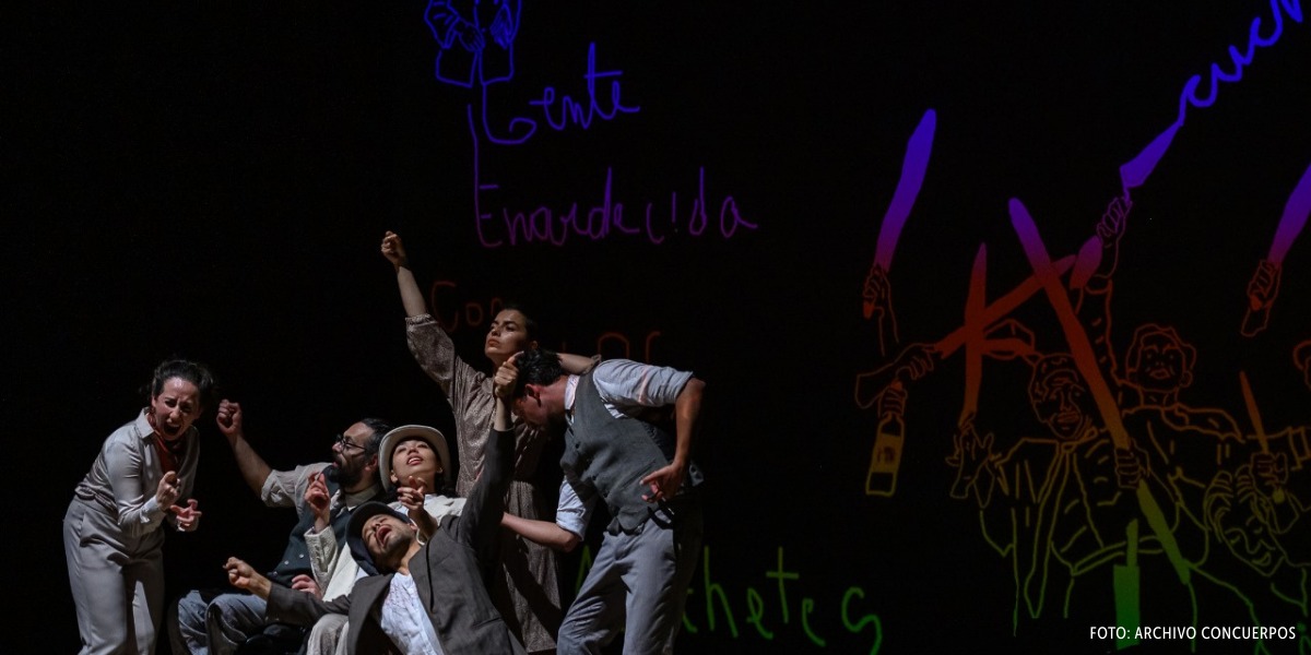 Escena de lengua de señas y danza.