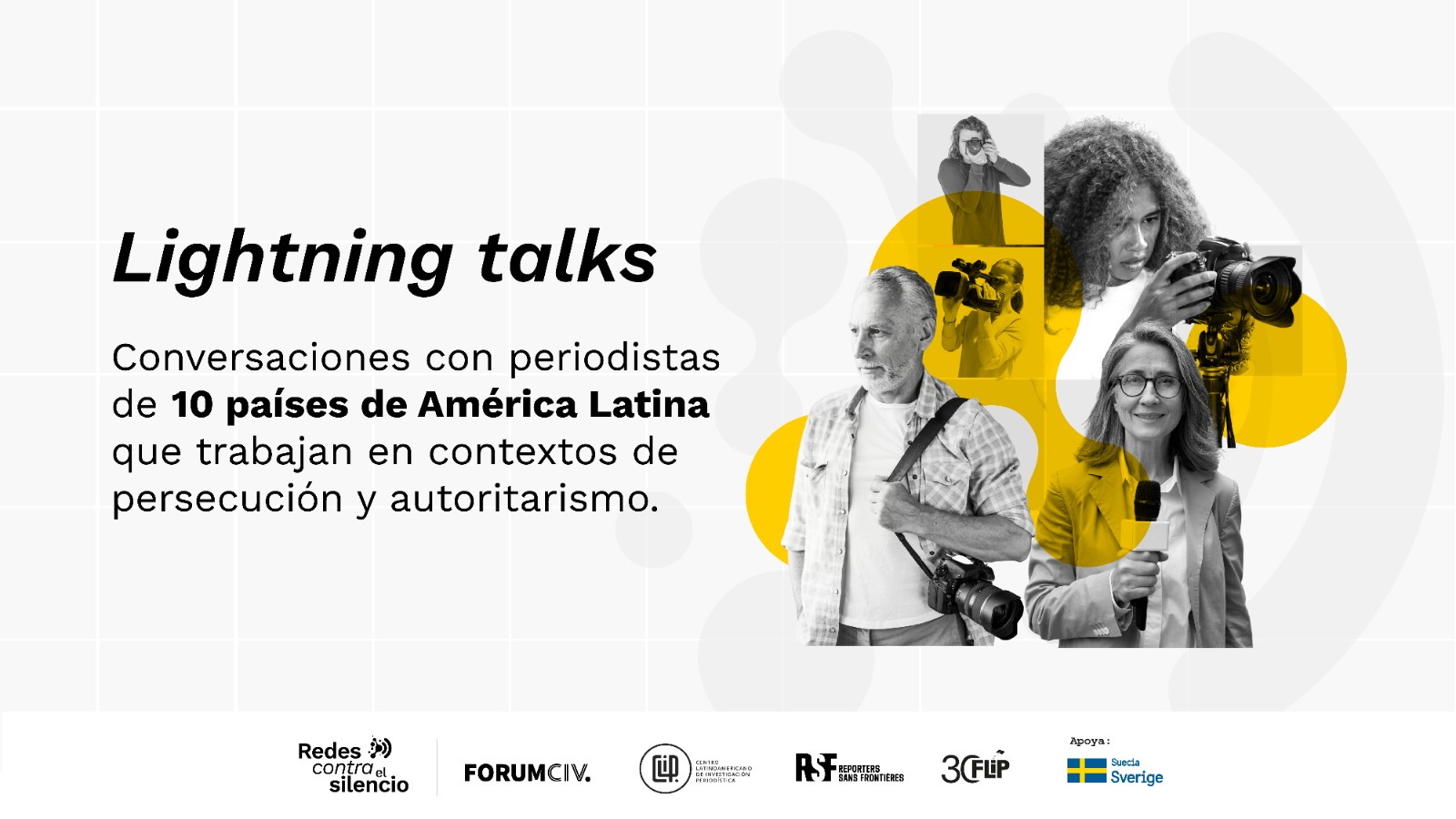 Afiche de Lightning talks.
