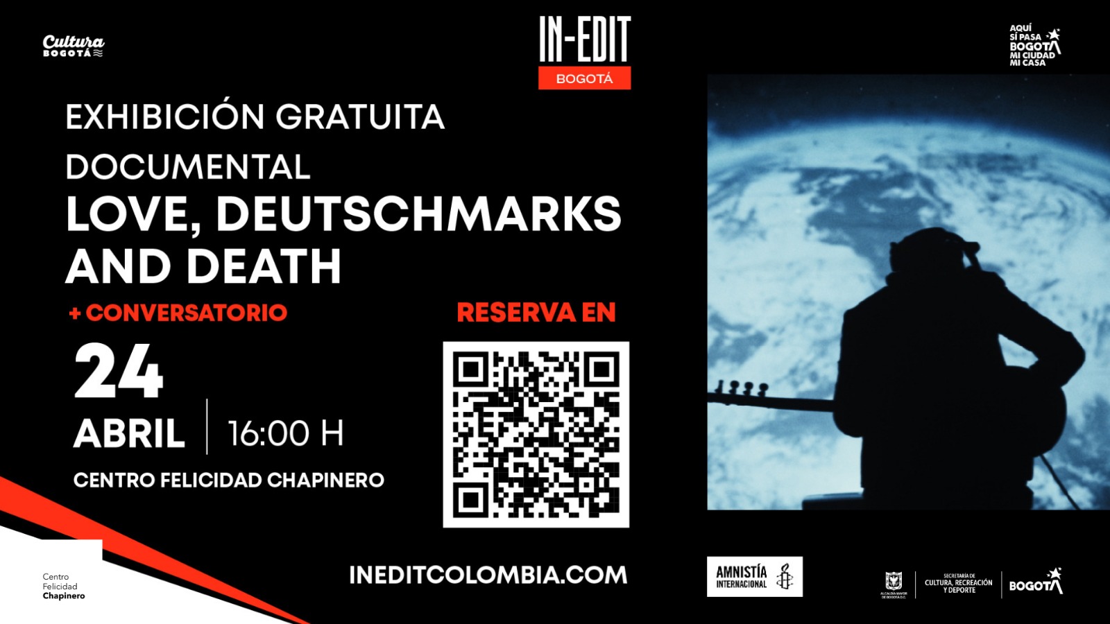 Afiche del documental Love, Deutschmarks and Death.