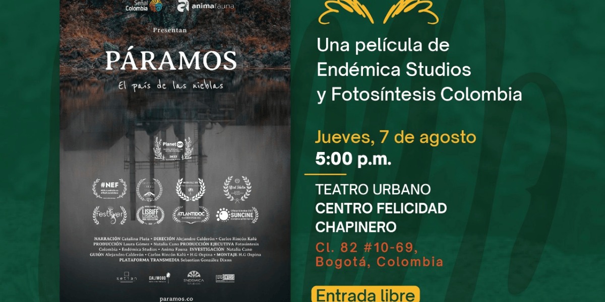 Afiche del documental Páramos