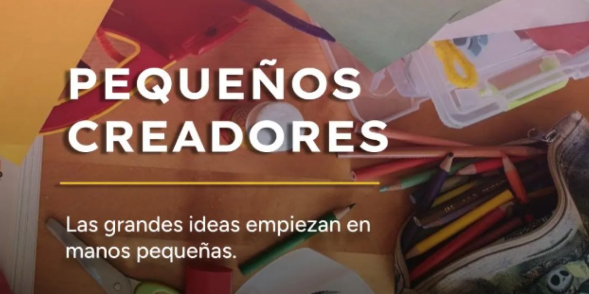 Afiche pequeños creadores.