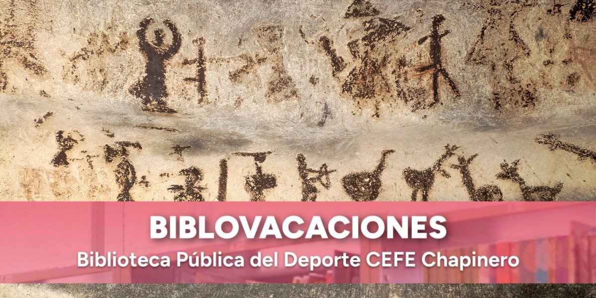 Afiche habitantes prehistóricos.