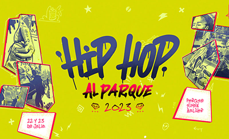 Ilustración de hip hop al parque