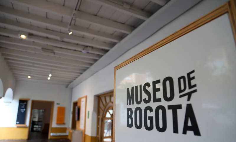Interior del museo de Bogotá