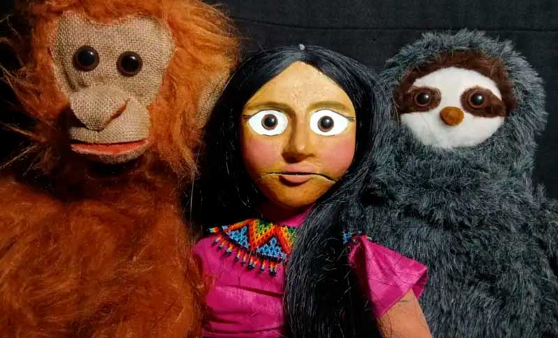 Narda la Niña Guardiana en el Teatro El Parque