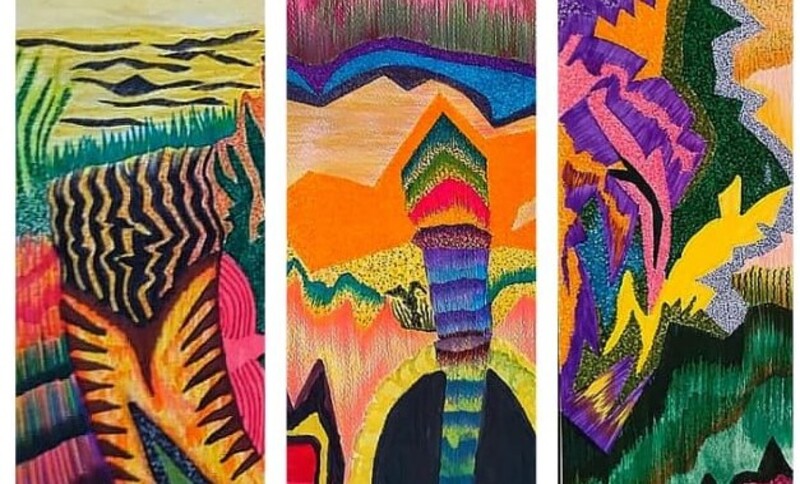 pinturas de artista usmeño Armando Vargas