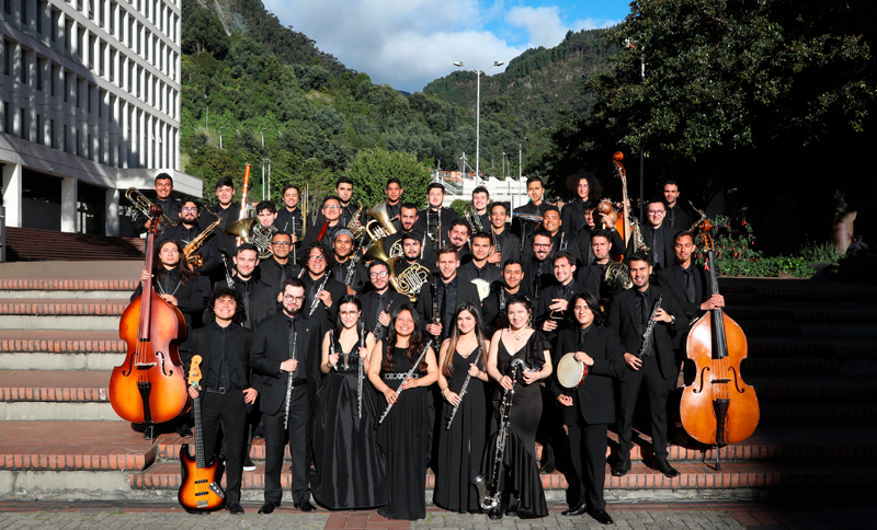 Orquesta Filarmónica Juvenil de Cámara al aire libre