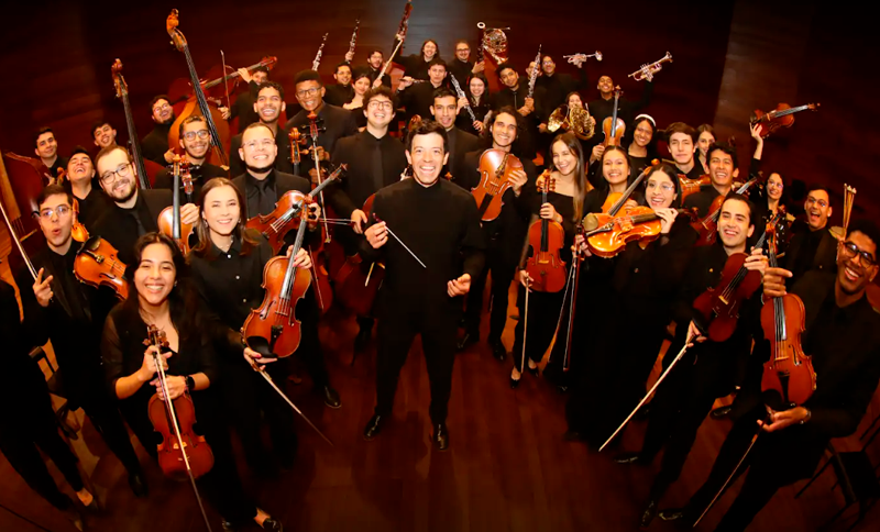 Un salpicón de música para orquesta hecha en Colombia