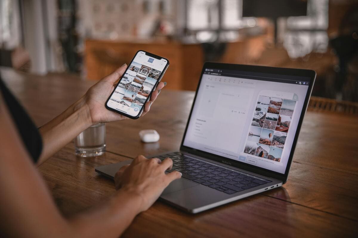 celular y computador