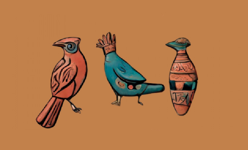 Ilustraciones de pájaros