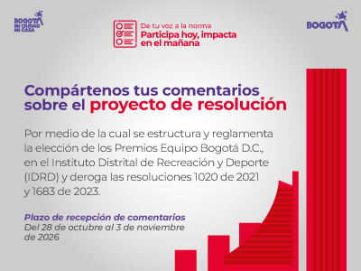 Premios Equipo Bogotá durante