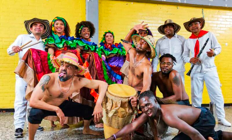 Foto: Agrupación afrodescendiente