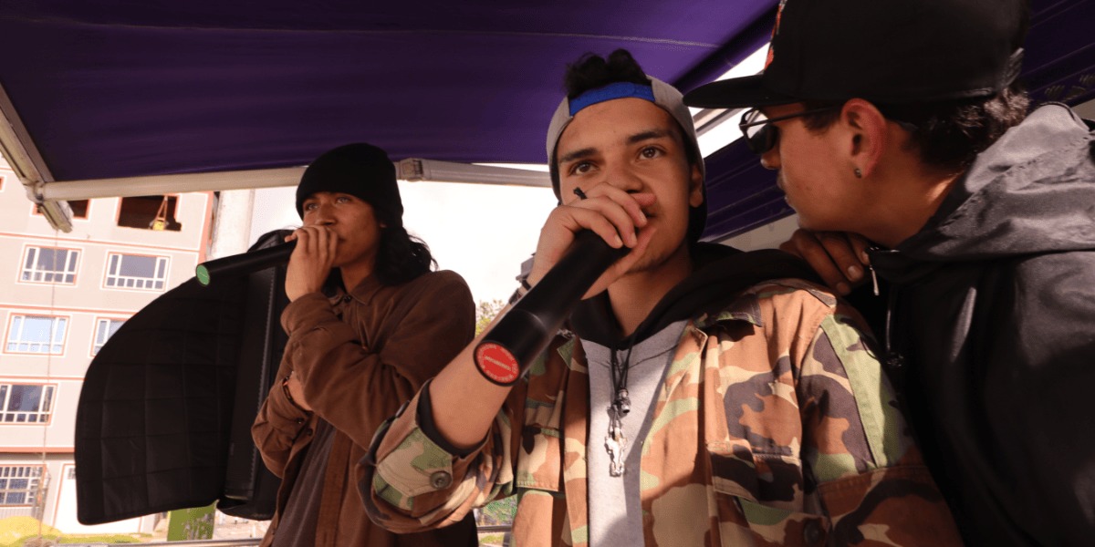 Integrantes de Rap Guardavidas.