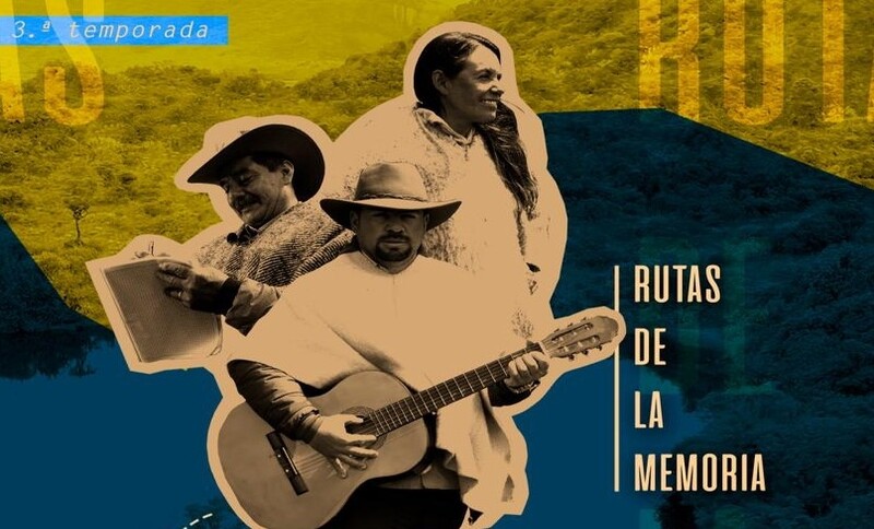 Afiche Rutas de la memoria Usme