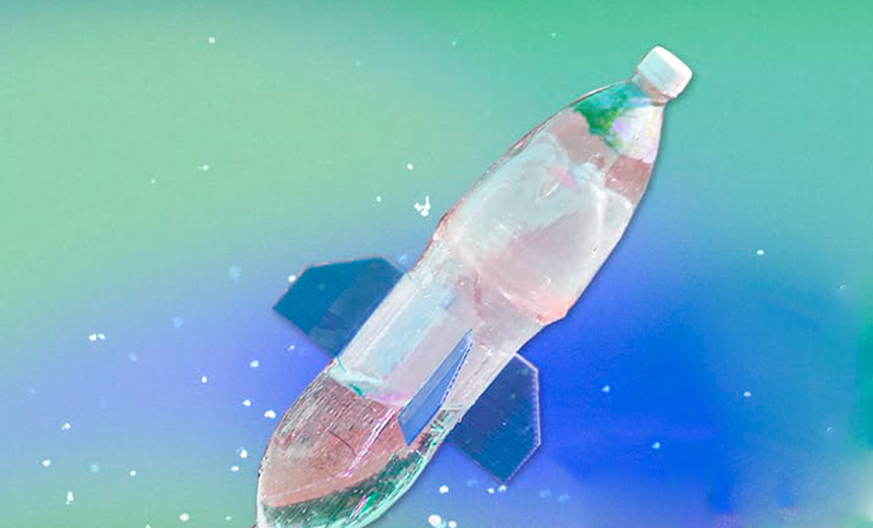 Taller: Cohetes de agua (Camino a la Luna)