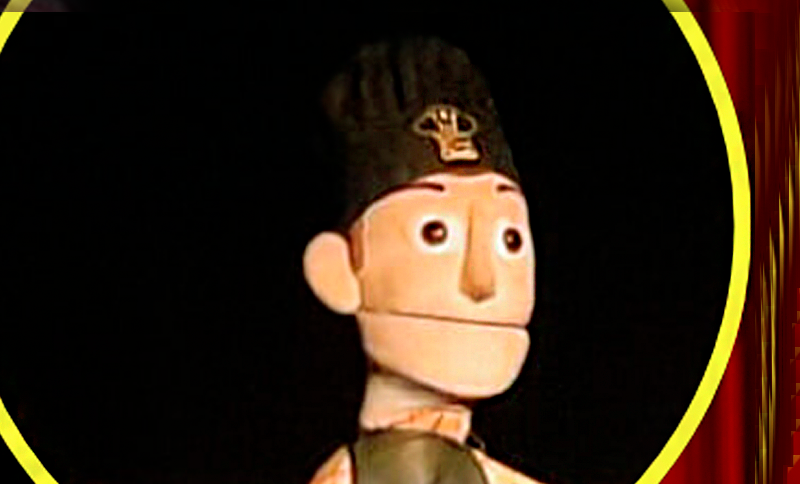 El panadero con el pan