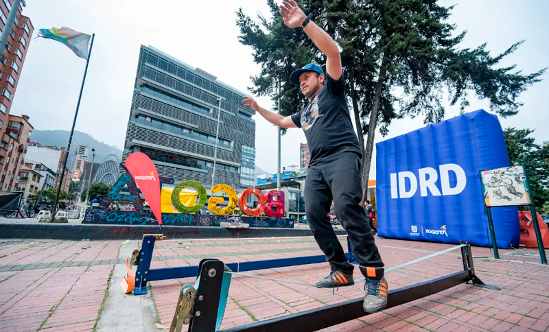 El Pacto del Viento. Torneo de slackline